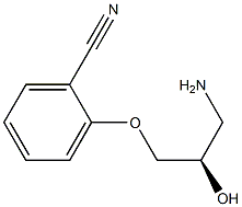2-[(R)-3-Amino-2-hydroxypropoxy]benzonitrile