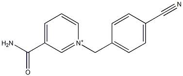 1-(4-Cyanobenzyl)-3-carbamoylpyridinium