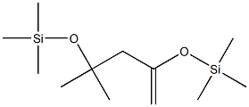 2,4-Bis[(trimethylsilyl)oxy]-4-methyl-1-pentene Structure