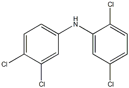 2,5-Dichlorophenyl 3,4-dichlorophenylamine,,结构式