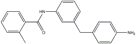 4-[3-[(2-Methylbenzoyl)amino]benzyl]aniline