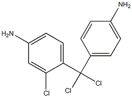 (2-Chloro-4-aminophenyl)(4-aminophenyl)dichloromethane Structure