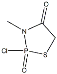 2-Chloro-3-methyl-1,3,2-thiazaphospholidine-2,4-dione Structure