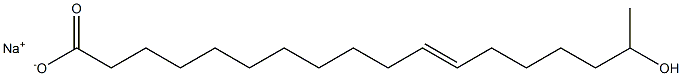  (11E)-17-Hydroxy-11-octadecenoic acid sodium salt