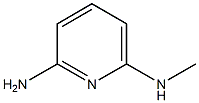 2-Amino-6-(methylamino)pyridine Structure