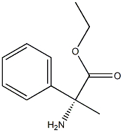 [R,(-)]-2-Amino-2-phenylpropionic acid ethyl ester Structure