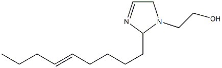 2-(5-Nonenyl)-3-imidazoline-1-ethanol Structure