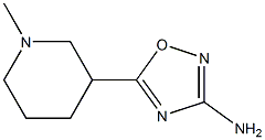 3-Amino-5-(1-methyl-3-piperidinyl)-1,2,4-oxadiazole|