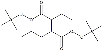Heptane-3,4-di(peroxycarboxylic acid)di-tert-butyl ester,,结构式