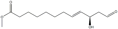 (8E,10R)-10-Hydroxy-12-oxo-8-dodecenoic acid methyl ester,,结构式
