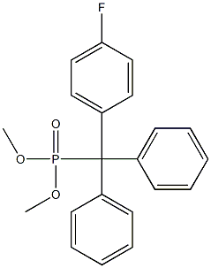 4-Fluorotritylphosphonic acid dimethyl ester