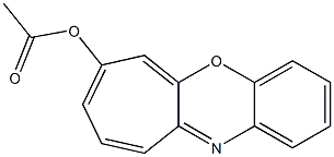 7-Acetoxybenzo[b]cyclohept[e][1,4]oxazine,,结构式