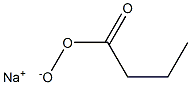Peroxybutyric acid sodium salt Structure