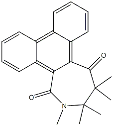 2-Methyl-2,3-dihydro-3-methyl-3-methyl-4-methyl-4-methyl-1H-phenanthro[9,10-c]azepine-1,5(4H)-dione