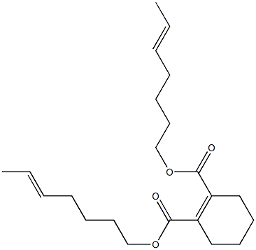 1-Cyclohexene-1,2-dicarboxylic acid bis(5-heptenyl) ester|