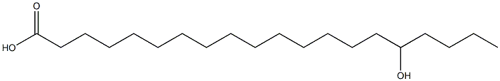 16-Hydroxyicosanoic acid Structure