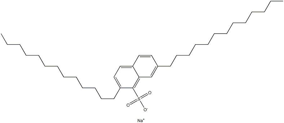 2,7-Ditridecyl-1-naphthalenesulfonic acid sodium salt|