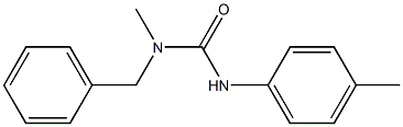1-(4-Methylphenyl)-3-benzyl-3-methylurea,,结构式