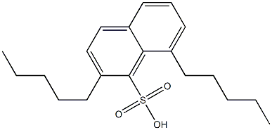  2,8-Dipentyl-1-naphthalenesulfonic acid