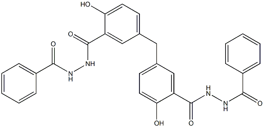 5,5'-Methylenebis[2-hydroxy-N'-benzoylbenzenecarbohydrazide]