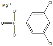 3,5-ジクロロフェニルホスホン酸マグネシウム 化学構造式
