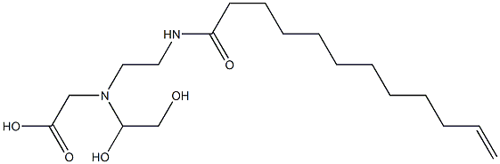 N-(1,2-Dihydroxyethyl)-N-[2-(11-dodecenoylamino)ethyl]aminoacetic acid|