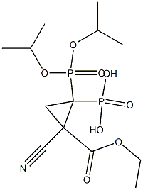 [2-(Ethoxycarbonyl)-2-cyanocyclopropane-1,1-diyl]bis(phosphonic acid diisopropyl) ester