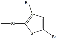 2-(Trimethylsilyl)-3,5-dibromothiophene