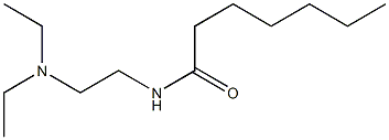 N-[2-(Diethylamino)ethyl]heptanamide Structure