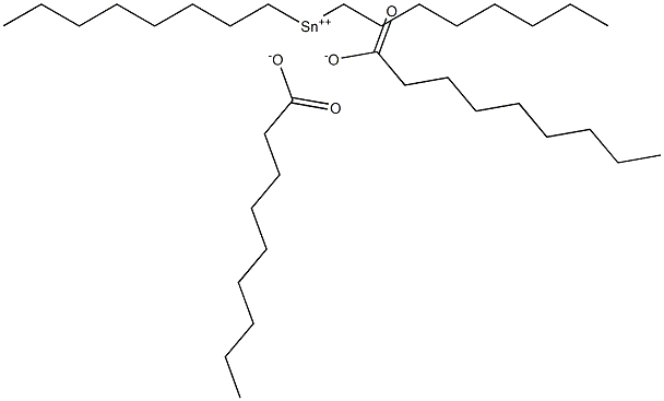 Dinonanoic acid dioctyltin(IV) salt,,结构式