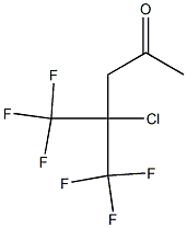 4-Chloro-5,5,5-trifluoro-4-(trifluoromethyl)-2-pentanone