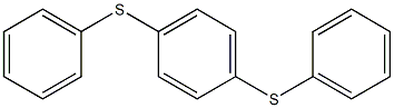 1,4-Bis(phenylthio)benzene 结构式