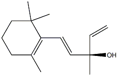 (1E,3R)-3-Methyl-1-(2,6,6-trimethyl-1-cyclohexen-1-yl)-1,4-pentadien-3-ol Structure