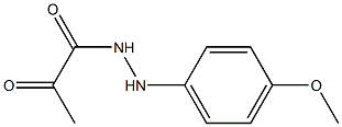 1-[2-(4-Methoxyphenyl)hydrazino]-1,2-propanedione