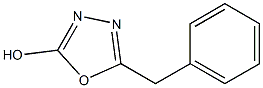5-ベンジル-1,3,4-オキサジアゾール-2-オール 化学構造式