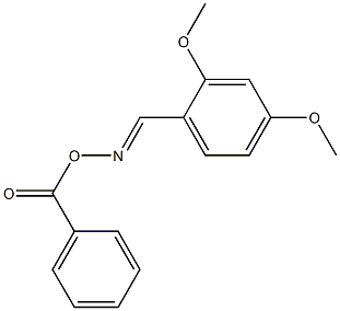  2,4-Dimethoxybenzaldehyde O-benzoyl oxime