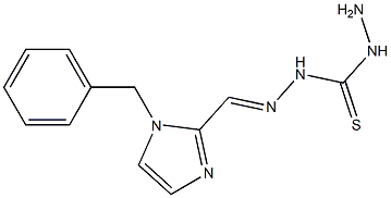 1-[(1-Benzyl-1H-imidazol-2-yl)methylene]thiocarbonohydrazide Structure