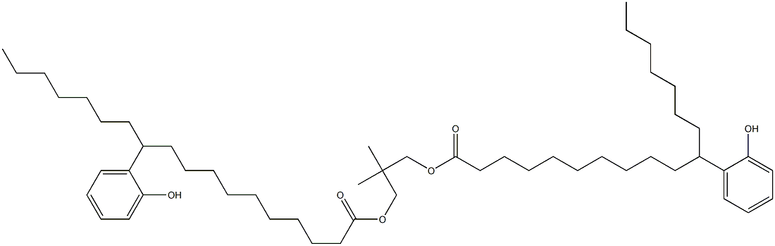 Bis[11-(2-hydroxyphenyl)stearic acid]2,2-dimethylpropane-1,3-diyl ester