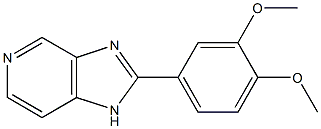 2-(3,4-Dimethoxyphenyl)-1H-imidazo[4,5-c]pyridine