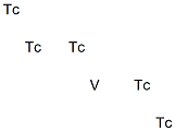 Vanadium pentatechnetium Structure