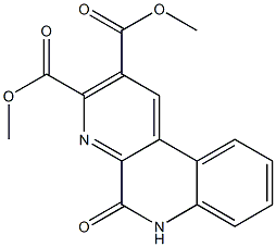 2-(Methoxycarbonyl)-3-(methoxycarbonyl)benzo[f][1,7]naphthyridin-5(6H)-one