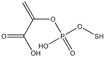 2-(Thiophosphonooxy)acrylic acid Structure