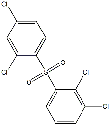 2,3-Dichlorophenyl 2,4-dichlorophenyl sulfone Structure