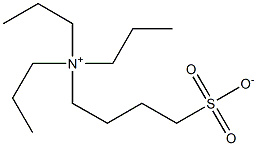 N,N,N-Tripropyl-4-sulfonato-1-butanaminium Struktur