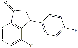 2,3-Dihydro-4-fluoro-3-(4-fluorophenyl)-1H-inden-1-one