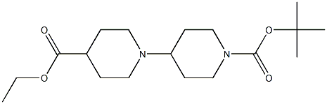 4-[4-(Ethoxycarbonyl)piperidino]piperidine-1-carboxylic acid tert-butyl ester|