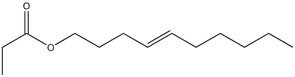 Propionic acid 4-decenyl ester