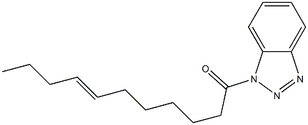 1-(7-Undecenoyl)-1H-benzotriazole 结构式