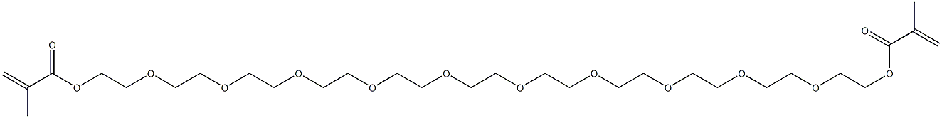 Dimethacrylic acid 3,6,9,12,15,18,21,24,27,30-decaoxadotriacontane-1,32-diyl ester