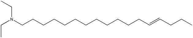 N,N-Diethyl-13-heptadecen-1-amine Structure